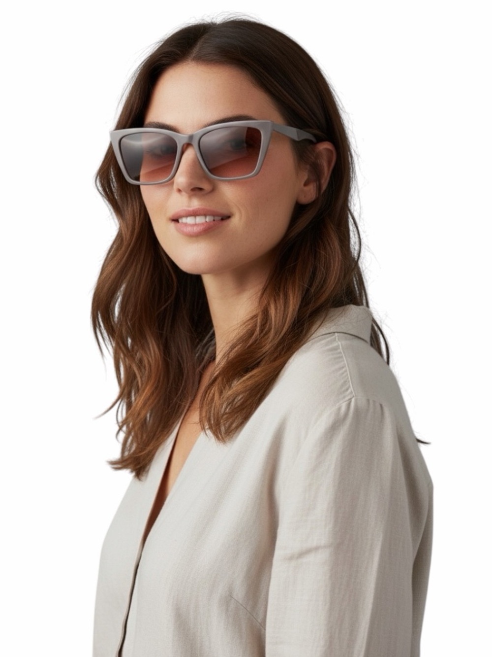 New Trendy Sharp Retro Cat eye sunglasses .